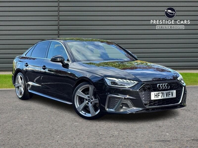 2021 Audi A4 S line listing image