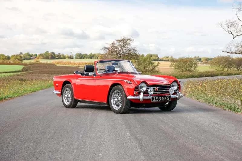 1968 Triumph TR5 listing image