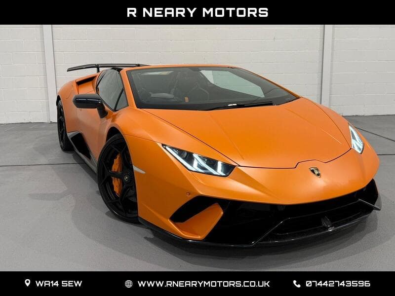 2019 Lamborghini Huracan LP 640-4 Performante listing image