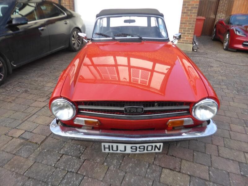 1975 Triumph TR6 listing image