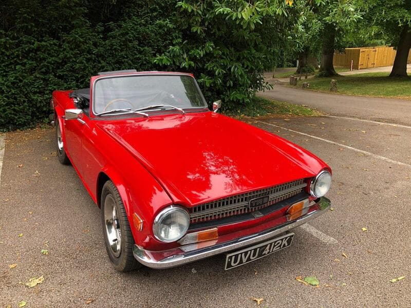 1971 Triumph TR6 listing image